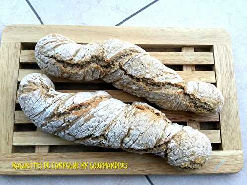 Baguette de campagne au levain