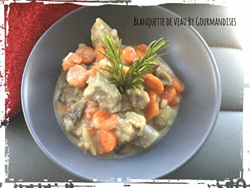 Blanquette de veau légère ( 530 cal/ par personne)