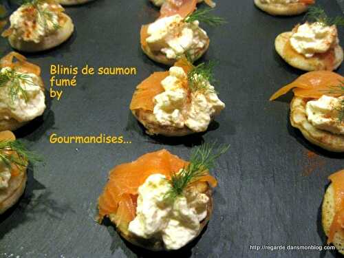 Blinis de saumon fumé