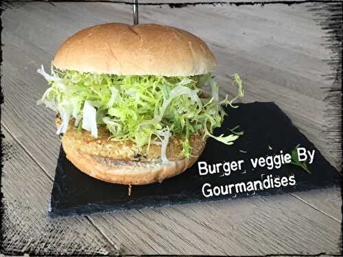 Burger veggie pois chiche, petits pois, quinoa, maïs