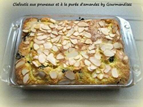 Clafoutis aux pruneaux et à la purée d'amande ( SANS GLUTEN)