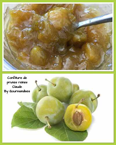 Confiture de prunes reine Claude