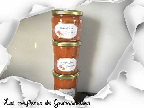 Confiture pêche -abricot