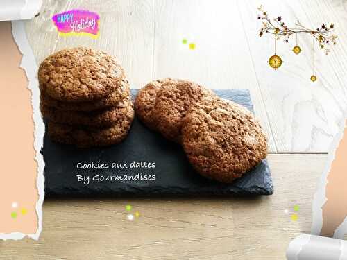 Cookies aux dattes ( 85 cal/ par cookies)