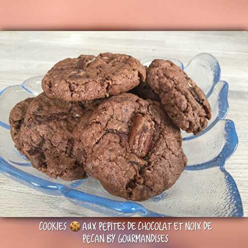 Cookies aux pépites de chocolats et noix de pécan