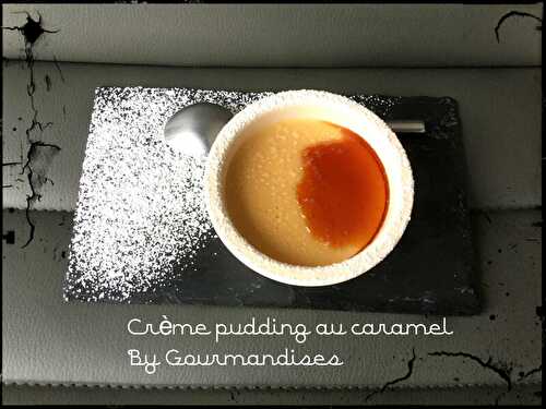 Crème pudding au caramel