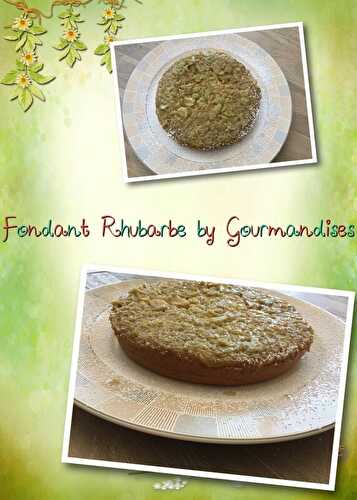 Fondant Rhubarbe ( 168 calories par part)