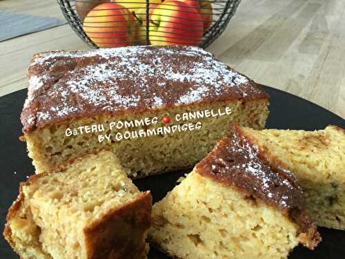 Gâteau pomme/ Cannelle ( 150 cal/ la part)