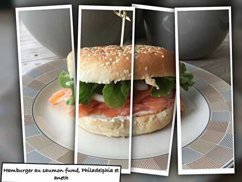 mini burger apéritif au saumon fumé - Le Sucré Salé d'Oum Souhaib