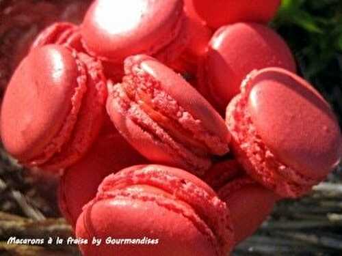 Macarons â la fraise