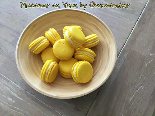 Macarons au Yuzu - Gourmandises sucrées ou salées