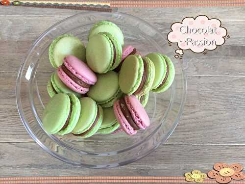 Macarons chocolat~Passion