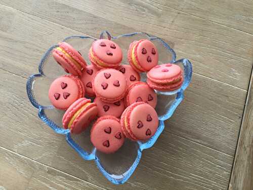 Macarons litchi~Rose