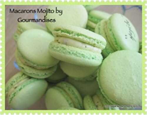 Macarons Mojïto