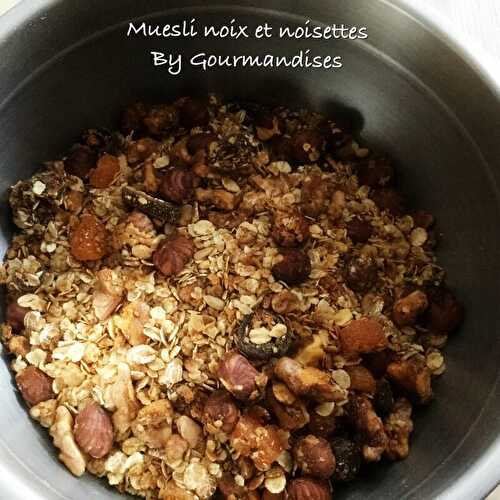 Muesli maison ( noix & noisettes)