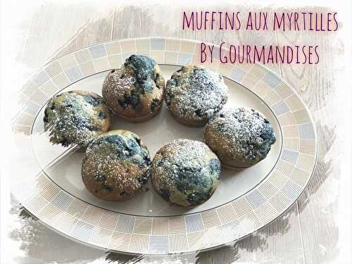 Muffins aux myrtilles ( 133 cal/par muffin) - Gourmandises sucrées ou salées