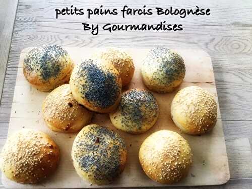 Petits pains farcis " Bolognèse"