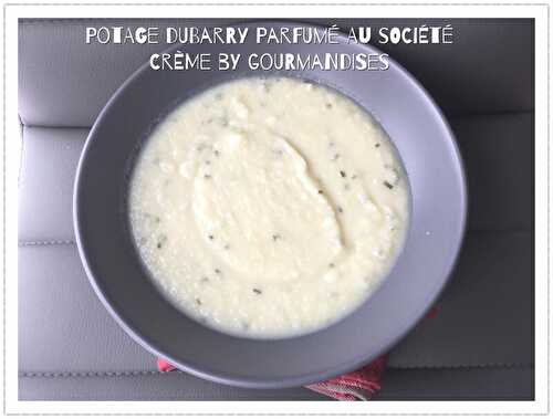 Potage Dubarry parfumé au société crème