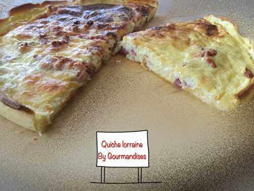 Quiche lorraine ( 535 cal/ par personne)