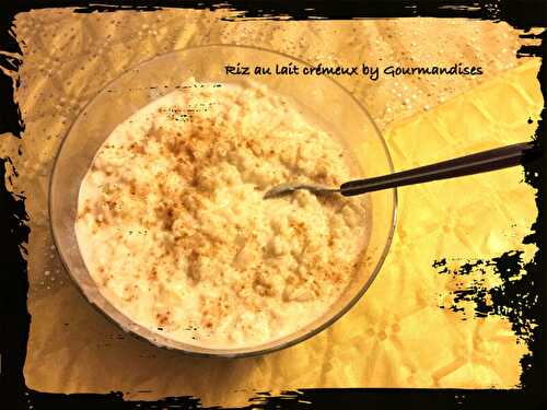 Riz au lait crémeux ( Moulinex Companion)