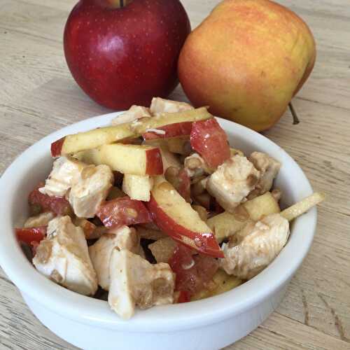 Salade de poulet et lentilles