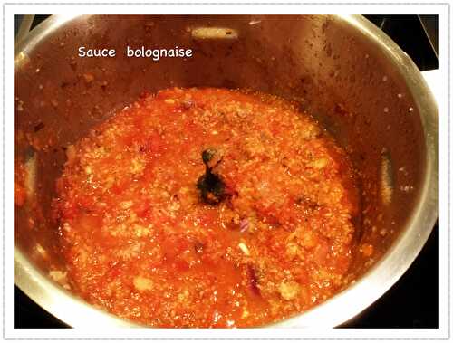 Sauce bolognaise ( Moulinex Companion)