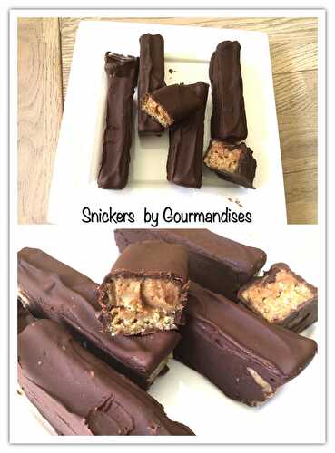 Snickers healthy "Maison" - Gourmandises sucrées ou salées
