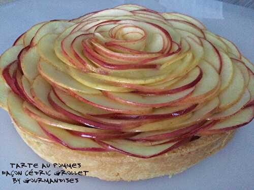 Tarte aux pommes façon Cédric Grolet