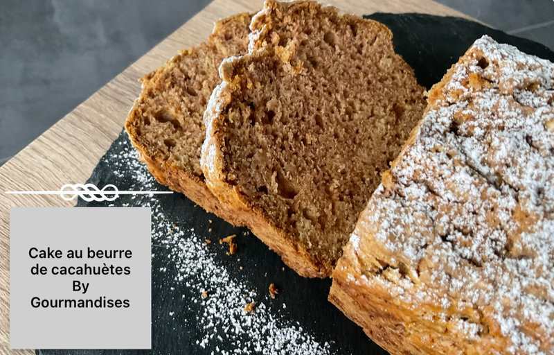 Cake au beurre de cacahuètes 