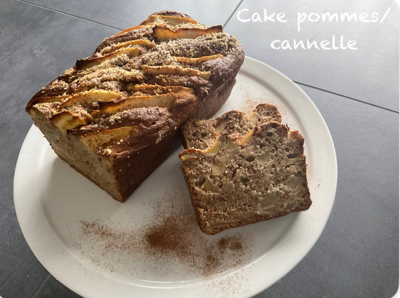 Cake pommes / cannelle 