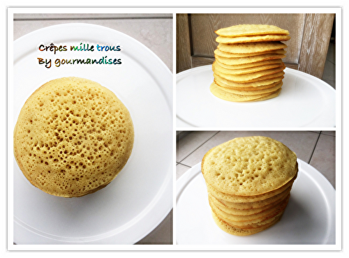 Crêpes mille trous ou beghirs 