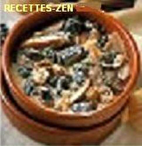 CASSOLETTE D'ESCARGOTS AU CHABLIS