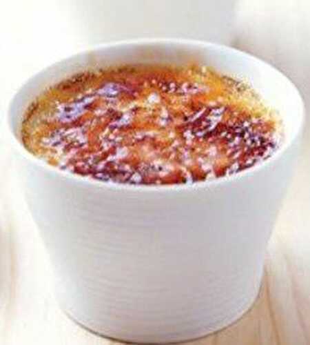 CRÈME BRÛLÉE AU FOIE  GRAS