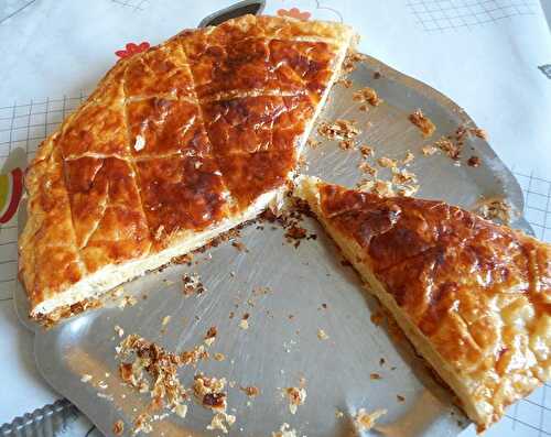 La galette des rois à la frangipane...