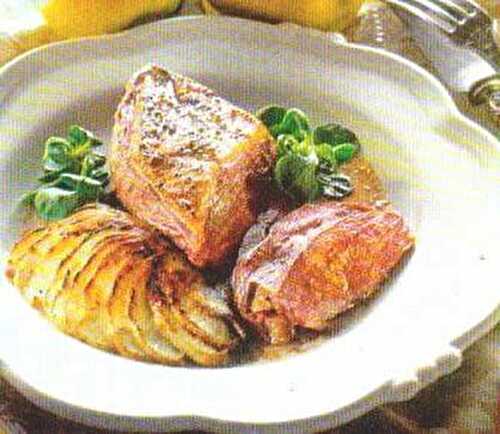 MAGRET DE CANARD AUX POMMES