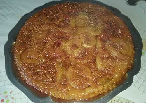 Tarte tatin à la figue