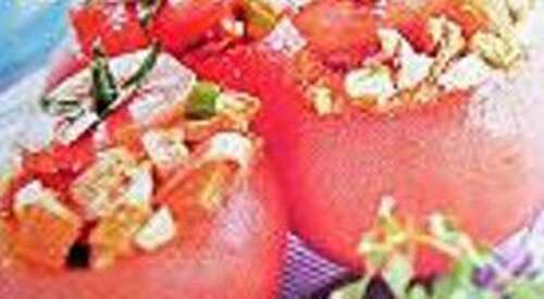 Tomates farcies au thon à la provençale