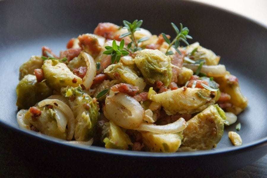 Choux de Bruxelles fricassés