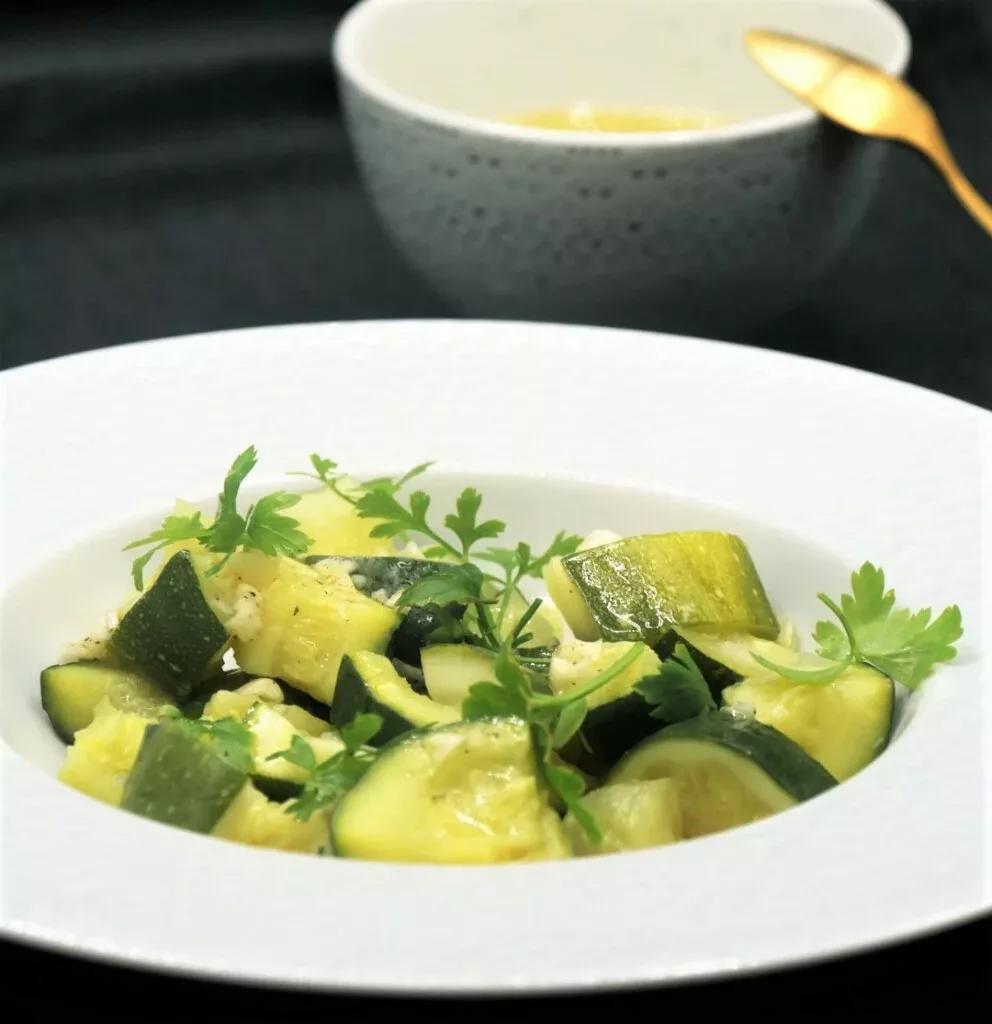Courgettes Vapeur Vinaigrette Citron De JoyeuxGourmet fr Cuisine Et 