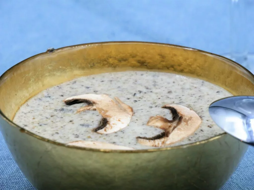 Crème de champignons