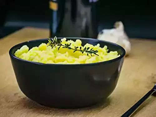 Ecrasée de pommes de terre à l’huile d’olive