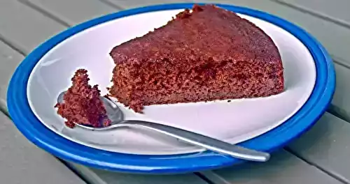 Gâteau chocolat à la courgette
