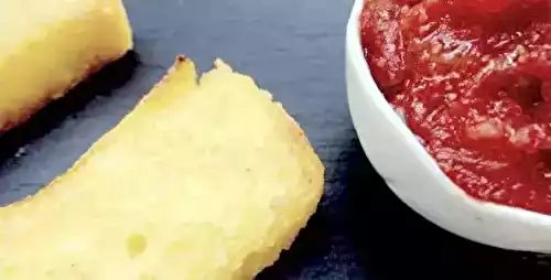 Polenta rissolée sauce tomate