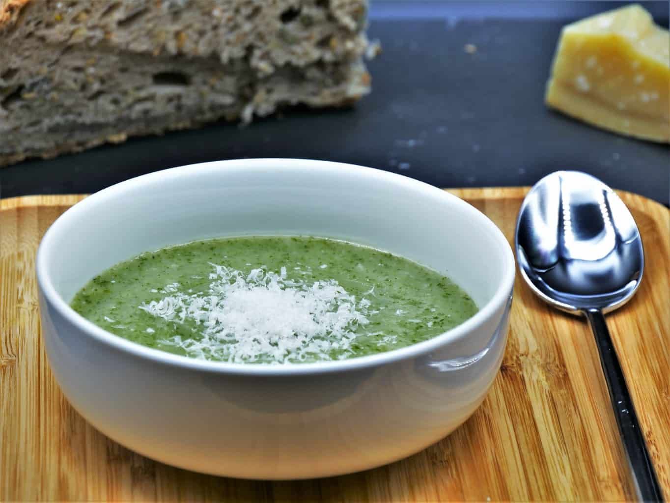 Potage aux fanes de radis