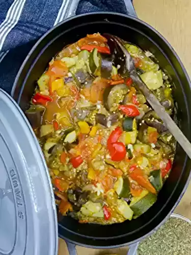 Ratatouille Provençale à l’ancienne