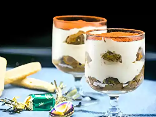 Tiramisu en verrine