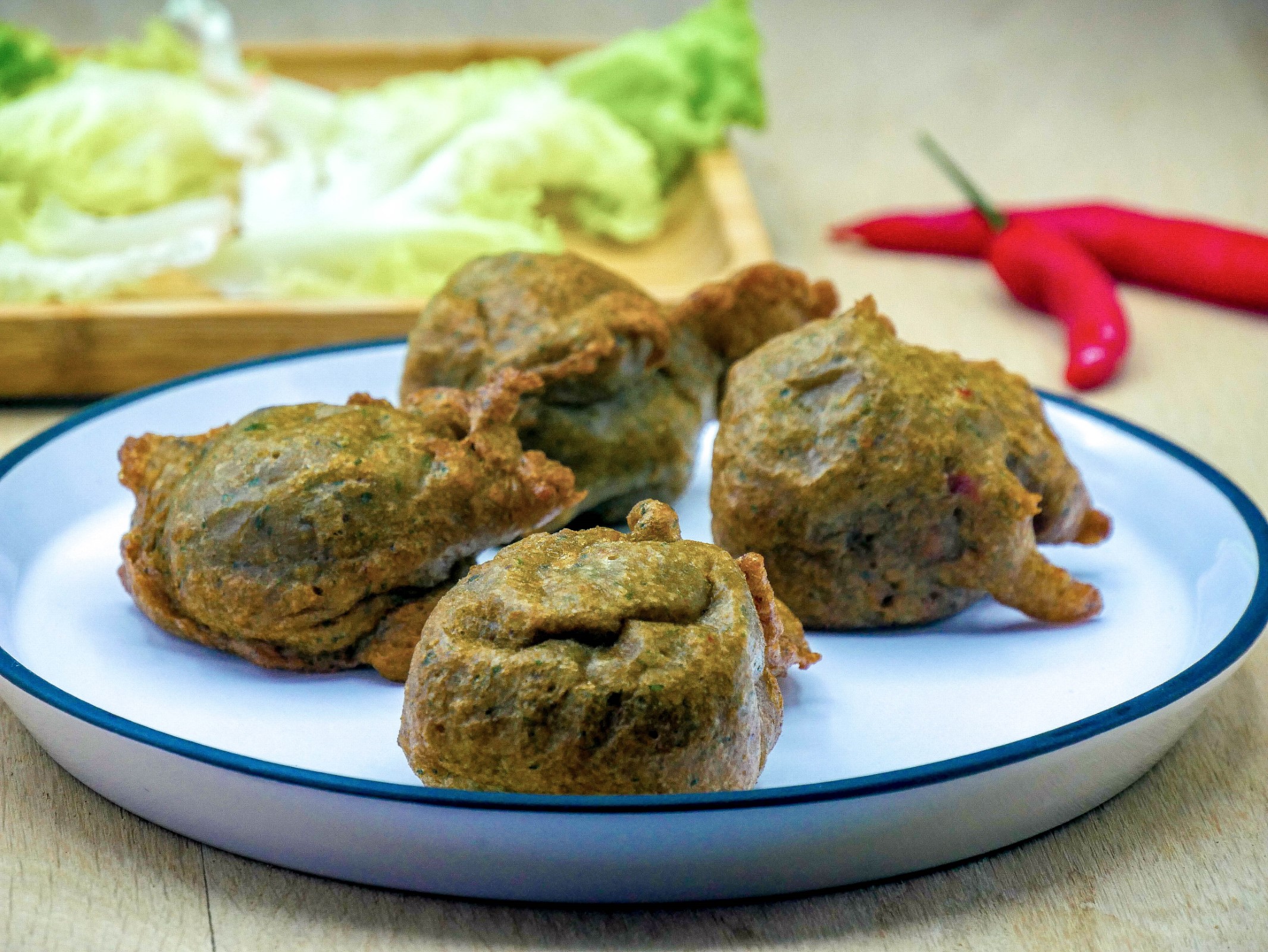 Acras d’aubergines