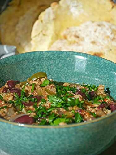 Chili “sin” carne aux protéines de soja