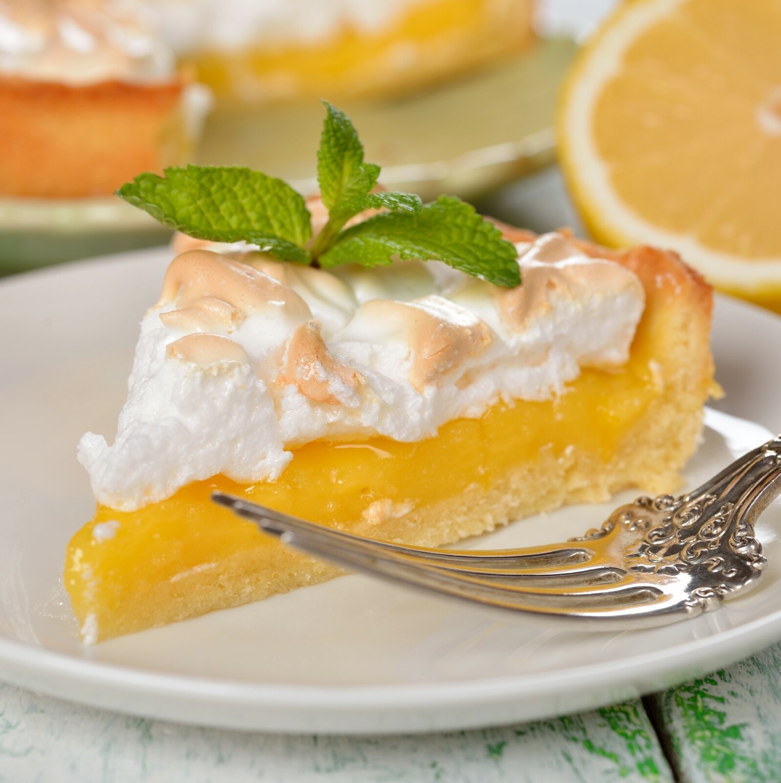 Ma tarte au citron meringuée authentique