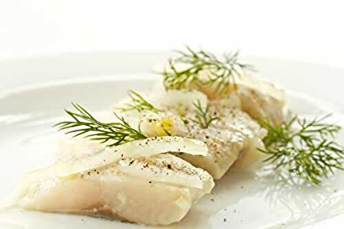 Filets de loup au fenouil